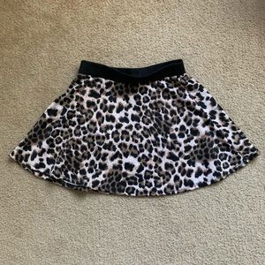 High waisted skirt